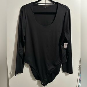 Long sleeve Double layer Sculpting bodysuit